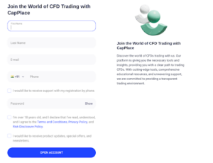 Forex account opening process